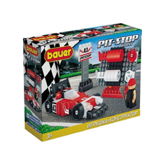 Конструкторы Конструктор Bauer Игрушка Гоночная машина Pit Stop 819