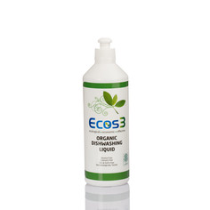 Бытовая химия Ecos3 Органическая жидкость мытья посуды 300 мл