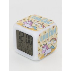 Часы Mihi Mihi будильник Единорог с подсветкой №28