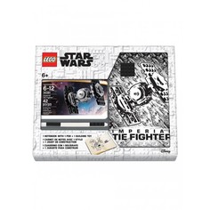 Блокноты Lego Star Wars Книга для записей с ручкой и минифигурой TIE Fighter
