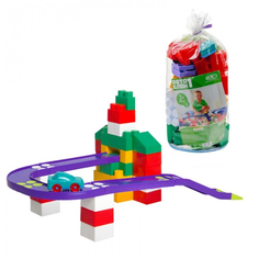 Конструкторы Конструктор Colorplast Авто Блок №1 (42 детали)