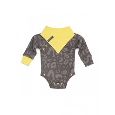 Боди, песочники, комбинезоны Happy Baby Боди для мальчика с длинным рукавом в наборе с нагрудным фартуком