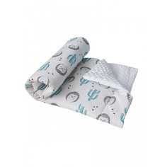 Пледы Плед AmaroBaby Растем вместе Ежики 95х85 см