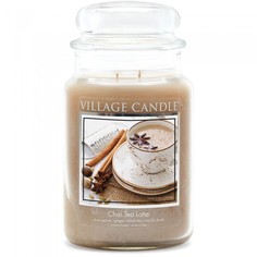 Декорирование Village Candle Ароматическая свеча большая Имбирный Чай