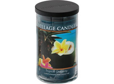 Декорирование Village Candle Ароматическая свеча Тропический Остров стакан, большая