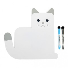 Доски и мольберты Balvi Магнитная доска с 2 маркерами Meow!