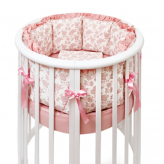 Комплекты в кроватку Комплект в кроватку Colibri&Lilly Royal Rose Round (7 предметов)