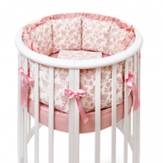 Бортики в кроватку Бортик в кроватку Colibri&Lilly Royal Rose Round универсальный подушки