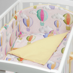 Комплекты в кроватку Комплект в кроватку Colibri&Lilly Journey in Clouds (4 предмета)