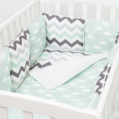 Комплекты в кроватку Комплект в кроватку Colibri&Lilly Summer Time (4 предмета)