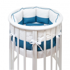 Комплекты в кроватку Комплект в кроватку Colibri&Lilly Ocean Round (5 предметов)