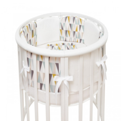 Комплекты в кроватку Комплект в кроватку Colibri&Lilly Puzzle Round (5 предметов)