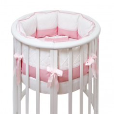 Бортики в кроватку Бортик в кроватку Colibri&Lilly Pink Panther Round универсальный подушки