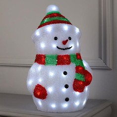 Новогодние украшения Luazon Lighting Фигура Снеговик большой