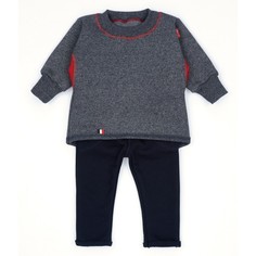 Комплекты детской одежды Трия Костюм Футер 3-х нитка Смайлики Triya