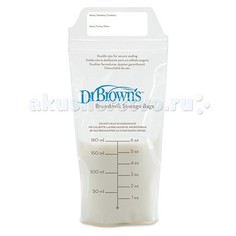 Контейнеры Dr.Browns Пакеты для хранения грудного молока 180 мл 25 шт.