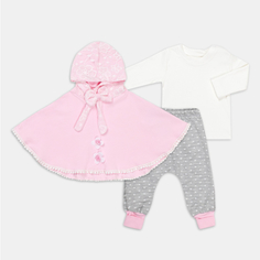 Комплекты детской одежды Star Kidz Комплект кофточка, пончо и штанишки Кружево