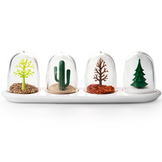 Посуда и инвентарь Qualy Ёмкости для специй в наборе Four Seasons