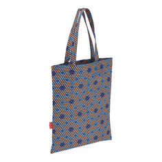 Сумки для мамы ErichKrause Сумка-шоппер Blue&Orange Beads 10L 40x32 см