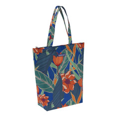 Сумки для мамы ErichKrause Сумка-шоппер на молнии Exotic Flowers 14L 39x38x12 см