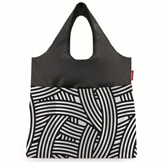 Сумки для мамы Reisenthel Сумка складная Mini maxi shopper plus zebra