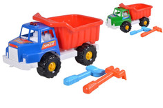 Машины Zarrin Toys Автомобиль Самосвал 2002 + набор песочный