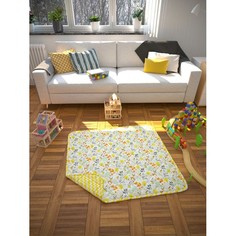 Игровые коврики Игровой коврик AmaroBaby детский стёганный Зверята 115х115 см