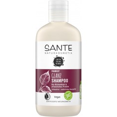 Косметика для мамы Sante Family Шампунь для блеска волос с био-берёзой и растительными протеинами 250 мл