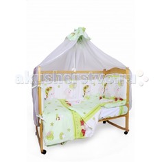 Комплекты в кроватку Комплект в кроватку AmaroBaby Мишкин сон (7 предметов)