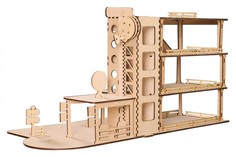 Деревянные игрушки Деревянная игрушка Kett-Up Автопаркинг За рулем четырехэтажный