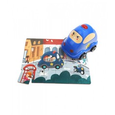 Пазлы TopBright Пазл Полицейская машинка (24 элемента)