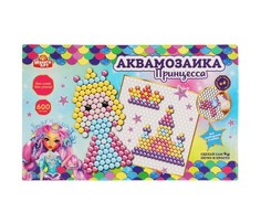 Наборы для творчества Multiart Аквамозаика Принцесса 600 бусин