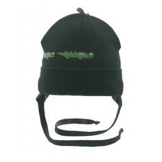 Шапки, варежки и шарфы Mialt Шапка для мальчика Кроко
