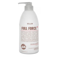 Косметика для мамы Ollin Professional Full Force Интенсивный восстанавливающий шампунь с маслом кокоса 750 мл