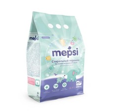 Бытовая химия Mepsi Стиральный порошок на основе натурального мыла для детского белья 4 кг