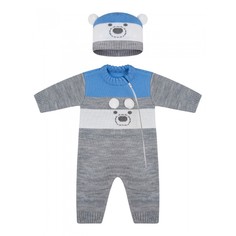 Комплекты детской одежды Элком Комбинезон с шапочкой 1904