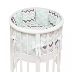 Комплекты в кроватку Комплект в кроватку Colibri&Lilly Summer Time Round Pillow (5 предметов)