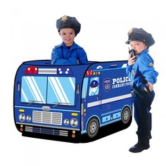 Игровые домики и палатки Pituso Дом Полицейский фургон + 50 шаров