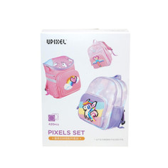 Школьные рюкзаки Upixel Комплект пикселей Собери любую из 9 картинок на рюкзак T-U06 420 шт.