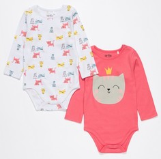 Боди, песочники, комбинезоны Artie Боди для девочек Basic Babywear Кошечки 2ABd-609d 2 шт.