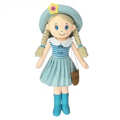 Куклы и одежда для кукол ABtoys Кукла в шляпе и с сумочкой 50 см