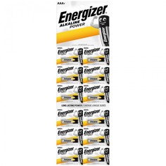 Батарейки, удлинители и переходники Energizer Батарейка Power AAA (LR03) алкалиновая 12BL