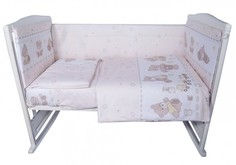 Комплекты в кроватку Комплект в кроватку BamBola Мишка (4 предмета)