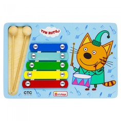 Музыкальные инструменты Музыкальный инструмент Alatoys Металлофон Компот