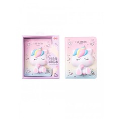 Блокноты Mihi Mihi Блокнот со сквишем Единорог I Like Unicorn А5
