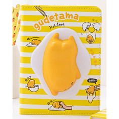 Блокноты Mihi Mihi Блокнот со сквишем Ленивый желток Gudetama А5