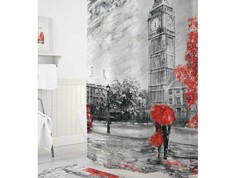 Шторы для ванны Tropikhome Шторы для ванн полиэстер Digital Printed Big Ben 180х200 см