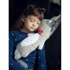 Аксессуары для автокресел Клювонос Подушка для сна в автокресле Ослик