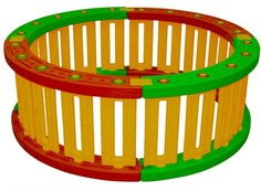 Сухие бассейны King Kids Круглый манеж для шаров 51 см