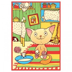 Одеяла Одеяло Baby Nice (ОТК) байковое Кот на кухне 100х140 см
